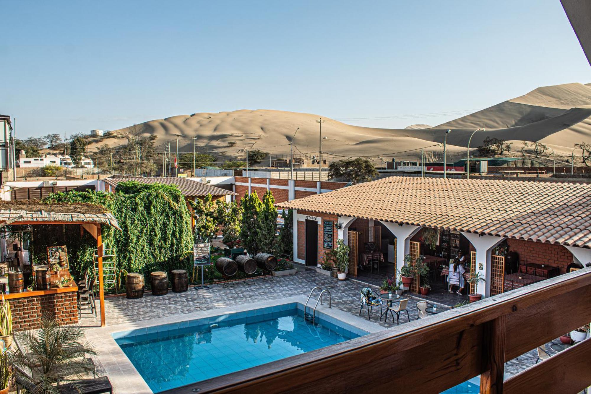 فندق Huacachina Desert House إِكا المظهر الخارجي الصورة